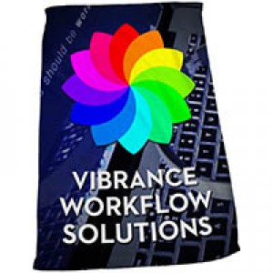 15" x 22" Dye Sublimated Microfiber Hand Towel