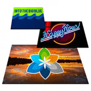 (Custom Size) Sublimated Floor Mat