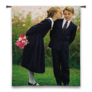 54" x 80" Jacquard Woven Wall Tapestry