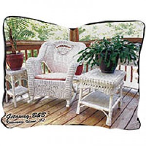 26" x 34" Jacquard Woven Pillow