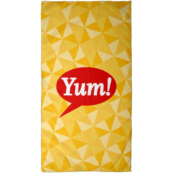 18" x 35" Dye Sublimated Microfiber Kitchen Towel